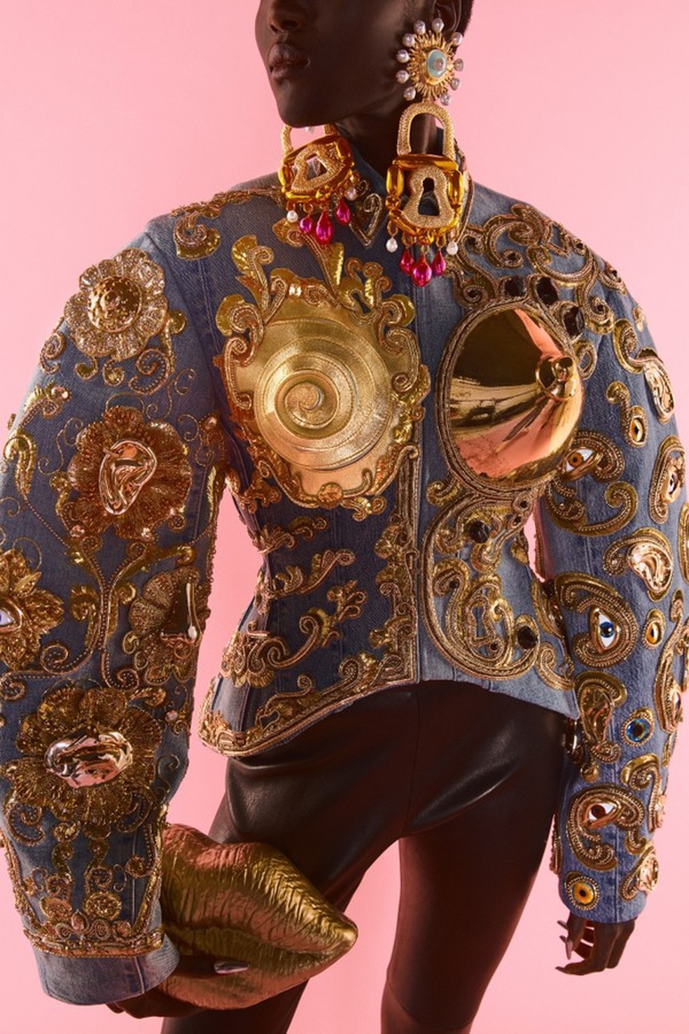 Schiaparelli Alta-Costura 2021 (Foto: Getty Images) — Foto: Glamour