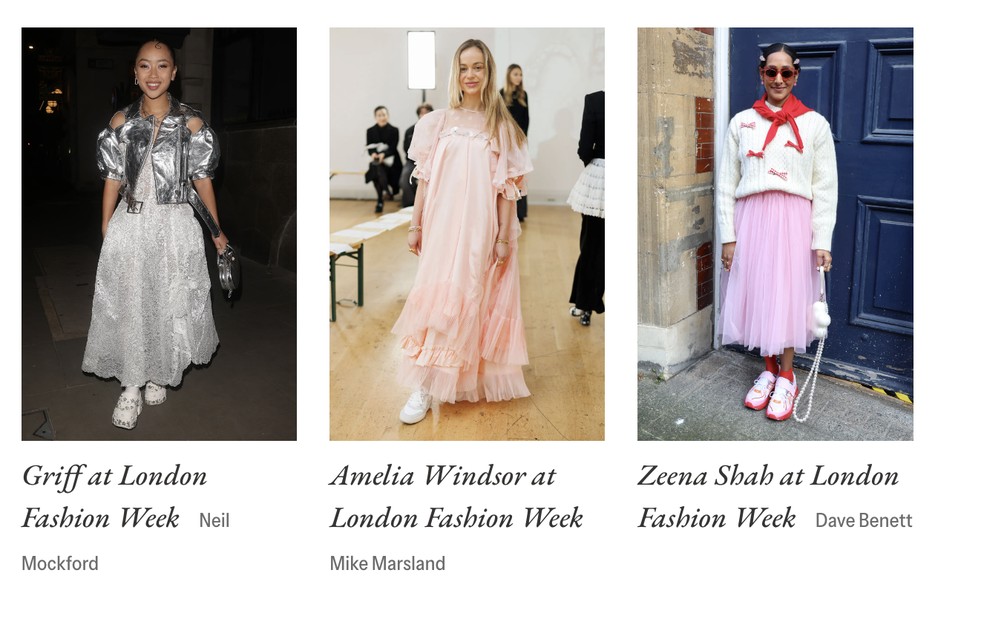 Como a "teoria do sapato errado" tomou conta da semana de moda de Londres — Foto: Divulgação