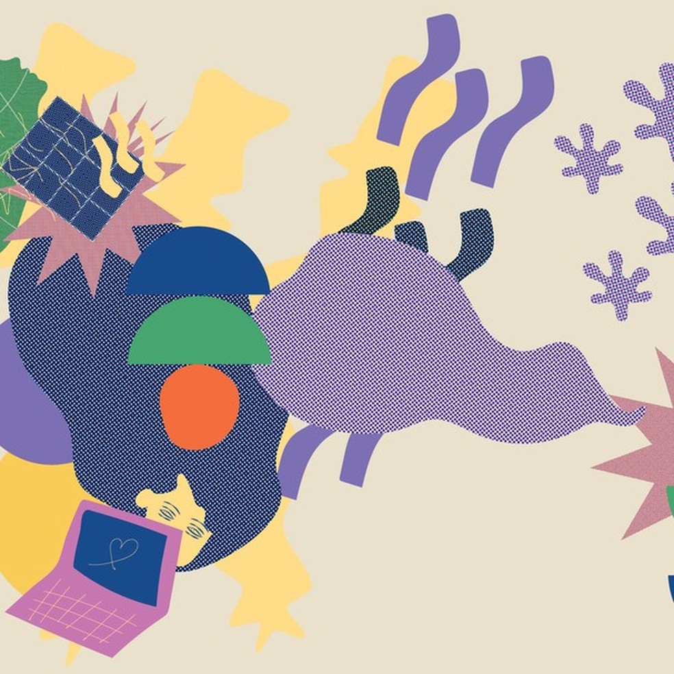 Como a pandemia mudou a nossa relação com o trabalho (Foto: Ilustrações Taís Geburt) — Foto: Glamour