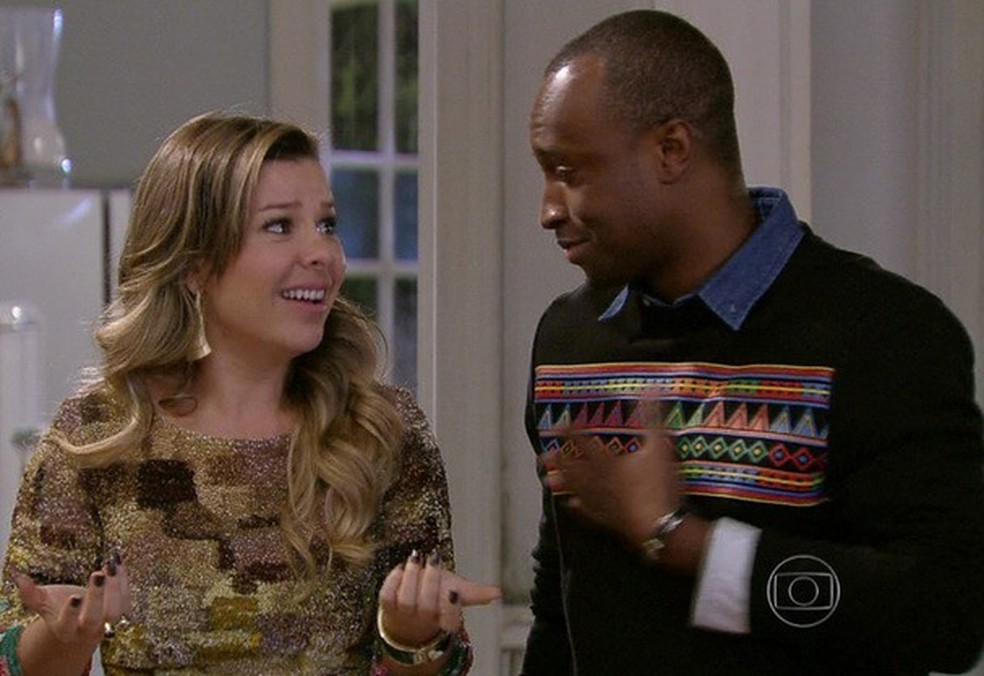 Fernanda e Thiaguinho juntos em "Malhação" em 2013 (Foto: Divulgação TV Globo)  — Foto: Glamour