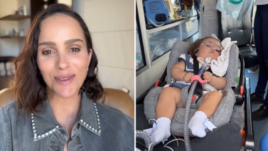 Letícia Cazarré mostra manhã de hospital com os filhos: "Passeou de ambulância"