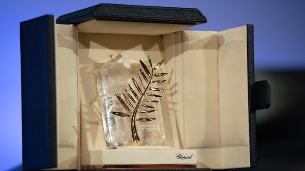 Palma de Ouro, prêmio entregue pelo Festival de Cannes 2023 — Foto: Getty Images