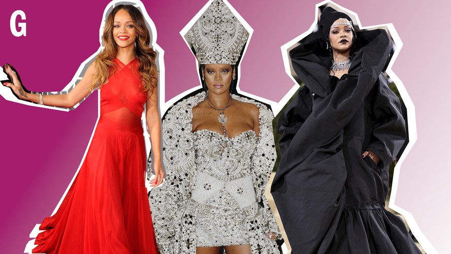 13 looks icônicos de Rihanna