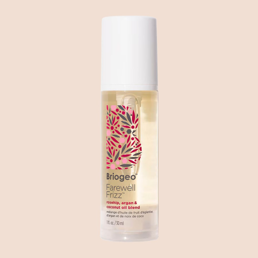 Óleo Capilar Farewell Frizz™ Rosehip, Argan & Coconut Oil Blend, Briogeo (R$ 219) — Foto: Divulgação