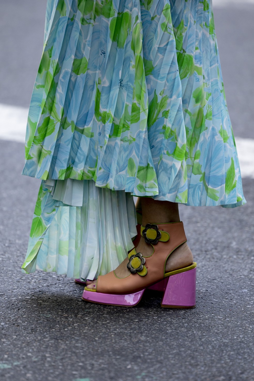 Sapatos da semana de moda de Londres — Foto: IMAXTree