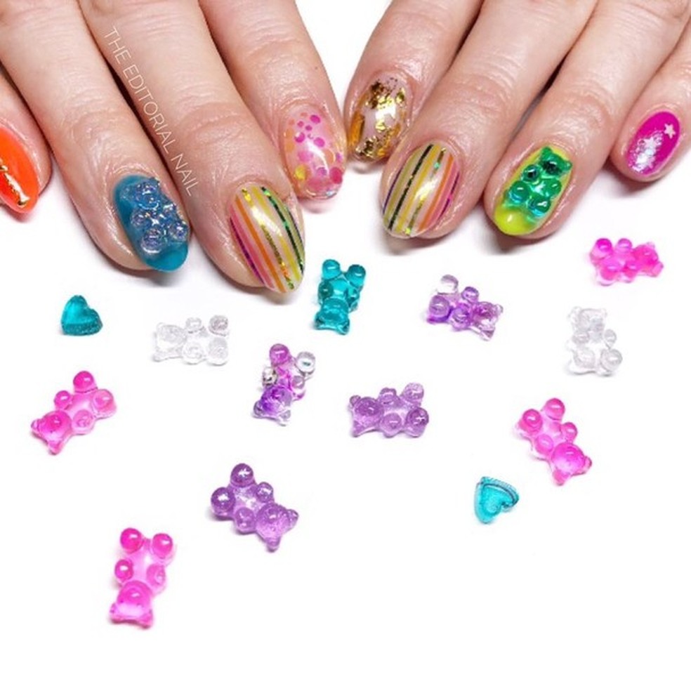 Unha de "gelatina" (Foto:  ) — Foto: Glamour
