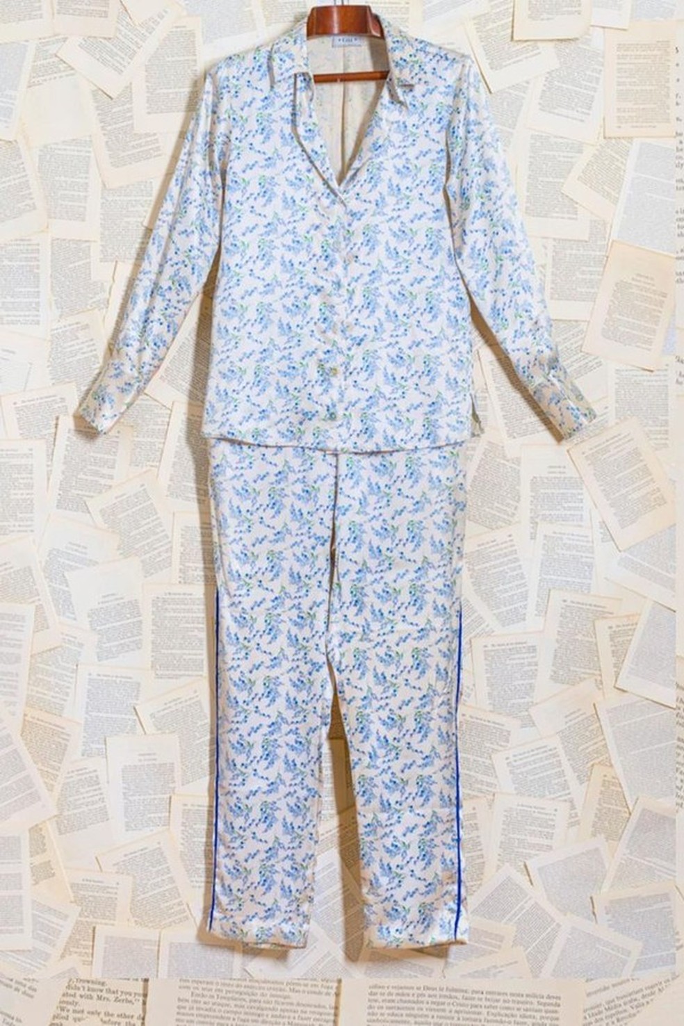 Pijamas em versão chique vão dos momentos de lazer até os looks mais criativos de mães de estilo antenado! Na foto, pijama Gii Sleepwear. (Foto: Reprodução/Instagram) — Foto: Glamour