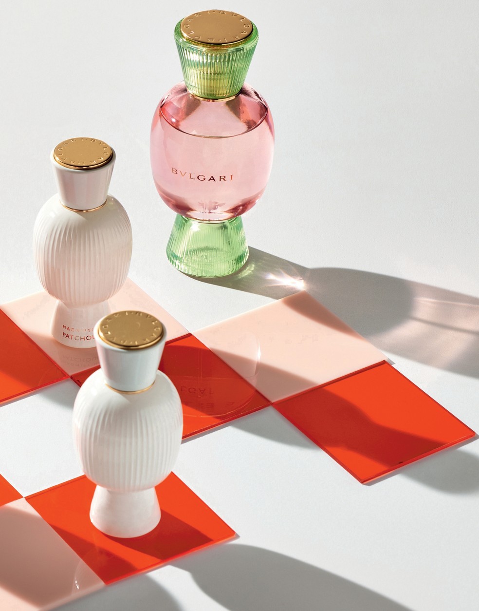 A vez do mix and match de perfumes — Foto: Xico Buny