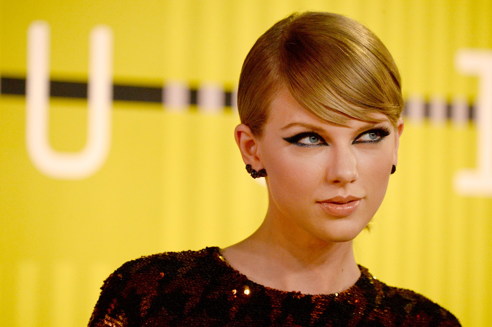 Taylor Swift no VMA de 2015 — Foto: Getty Images