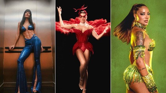 Os looks das famosas no quarto dia de Carnaval