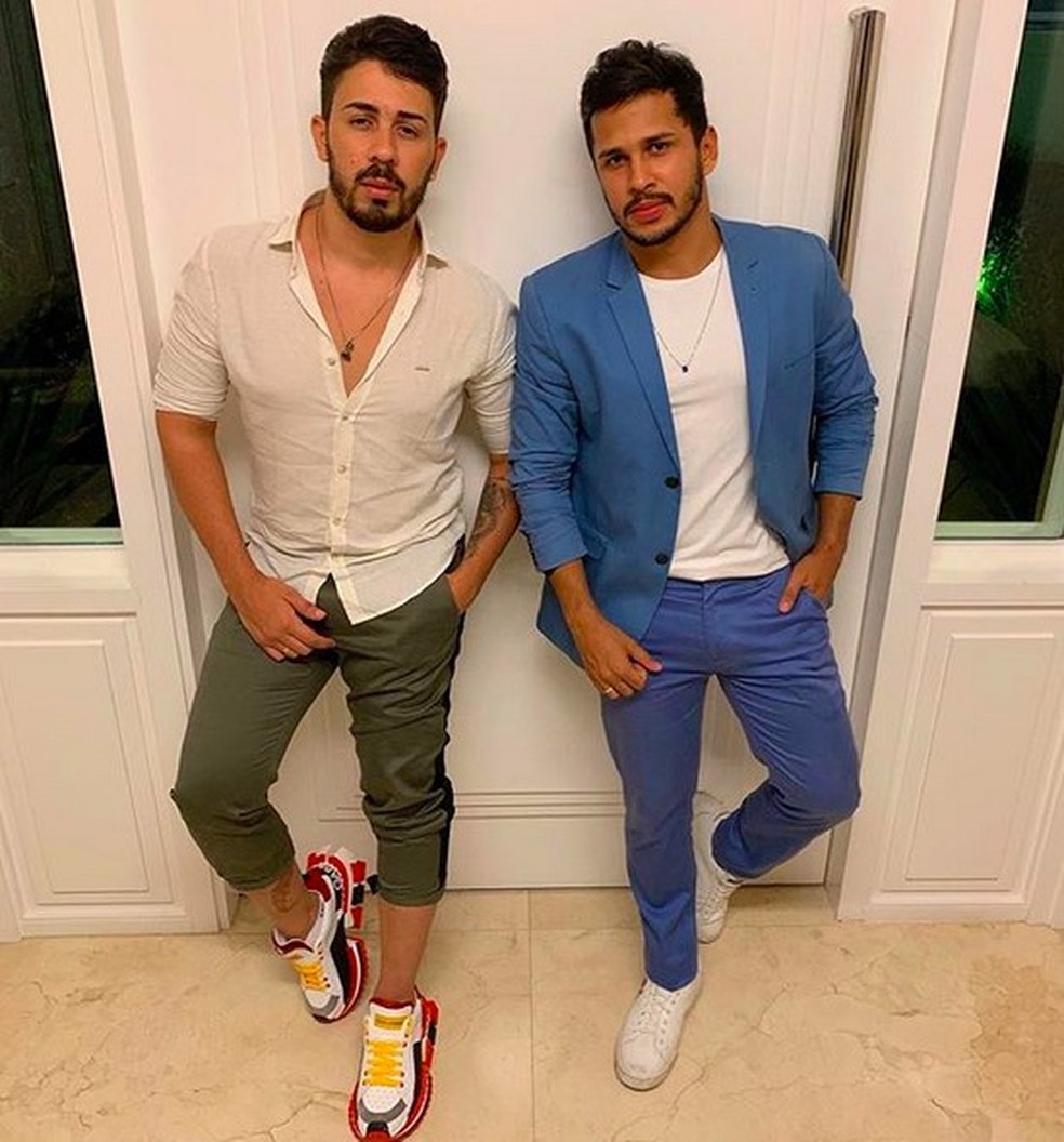 Carlinhos Maia e Lucas Guimarães (Foto: Reprodução/Instagram) — Foto: Glamour