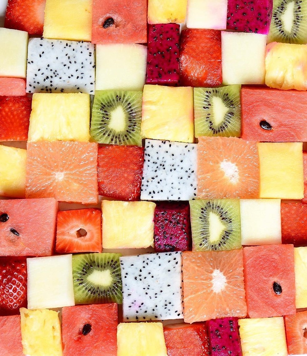 Frutas, frutas e mais frutas (Foto: Instagram/Reprodução) — Foto: Glamour