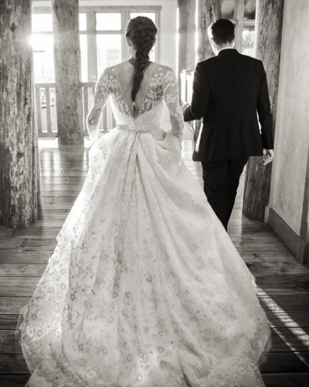 Vestido de noiva das famosas (Foto: Reprodução/Instagram) — Foto: Glamour