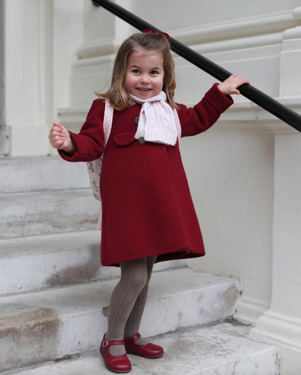Princesa Charlotte — Foto: Divulgação Kensington Palace