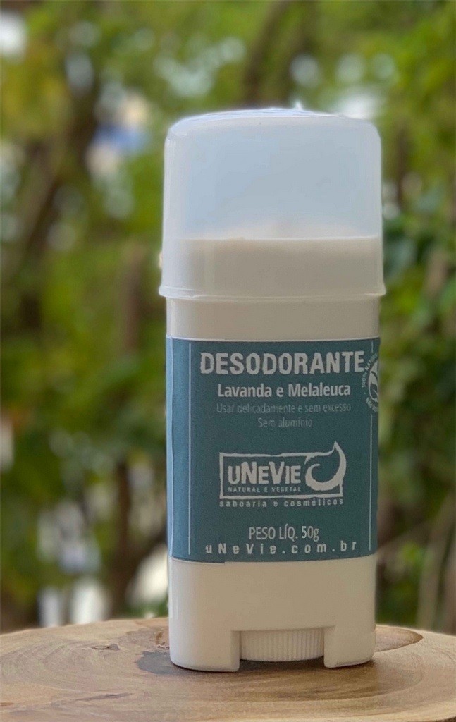 Desodorante uNeVie de Lavanda e Melaleuca, R$ 35