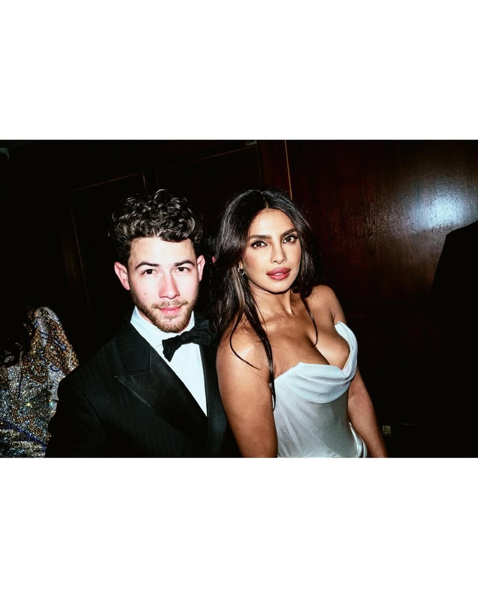Priyanka Chopra e Nick Jonas — Foto: Reprodução/Instagram