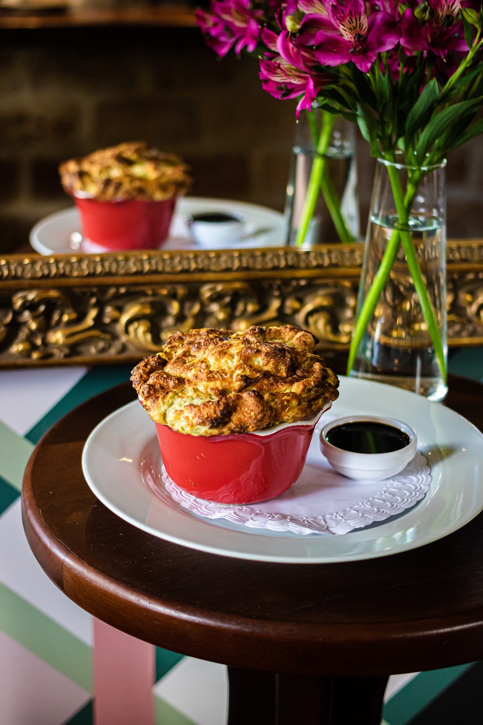 Souflet de Alcachofra — Foto: Douglass Fagundes