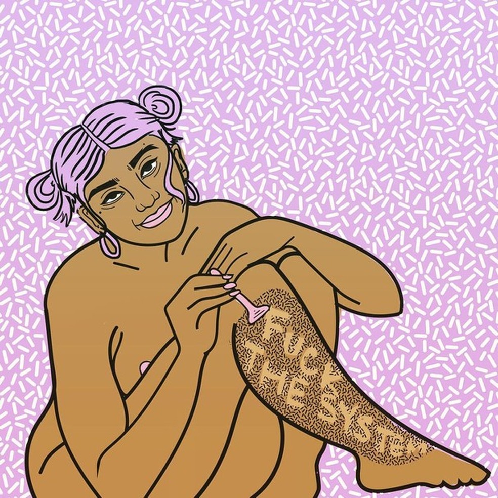 Ilustração: Ahley Lukashevsky (Foto: Reprodução) — Foto: Glamour
