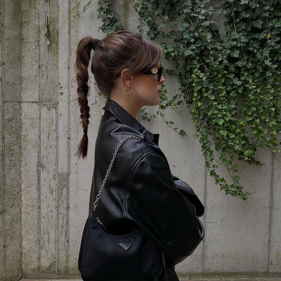 Rabo trança (Foto: Reprodução/ Instagram @maggie_mccormack) — Foto: Glamour
