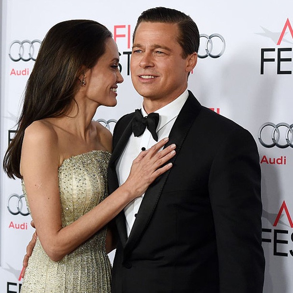 Angelina Jolie e Brad Pitt (Foto: Getty Images) — Foto: Glamour