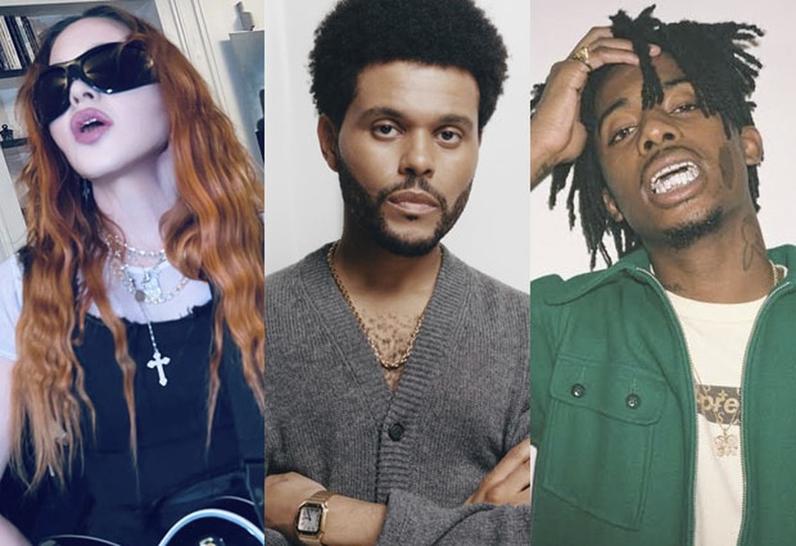 Madonna, The Weeknd e Playboi Carti lançam single para trilha sonora de “The Idol”