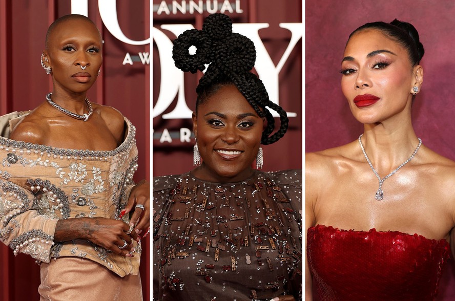 Um zoom nos looks de beleza do Tony Awards