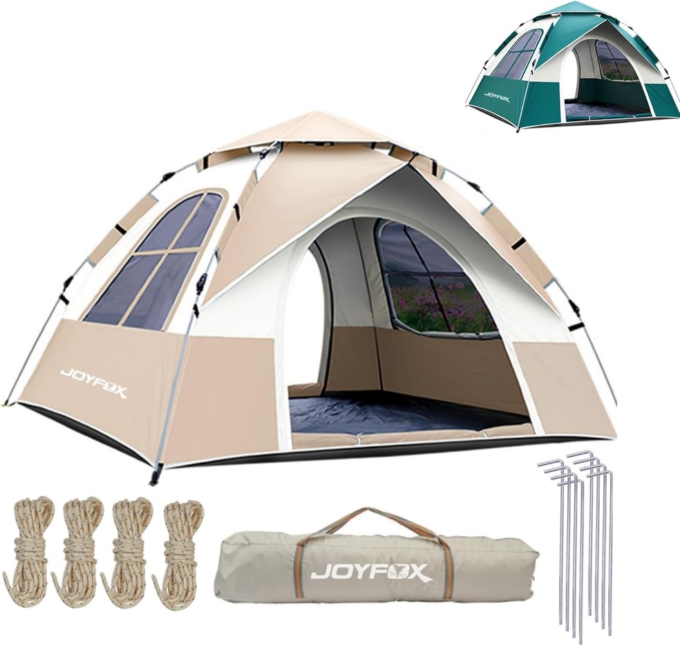 Barraca de camping impermeável — Foto: Divulgação