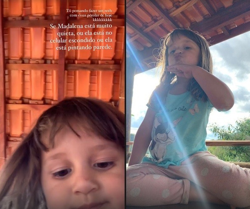 Yanna Lavigne se diverte com vídeos engraçados da filha: ''Só encontra  pérolas