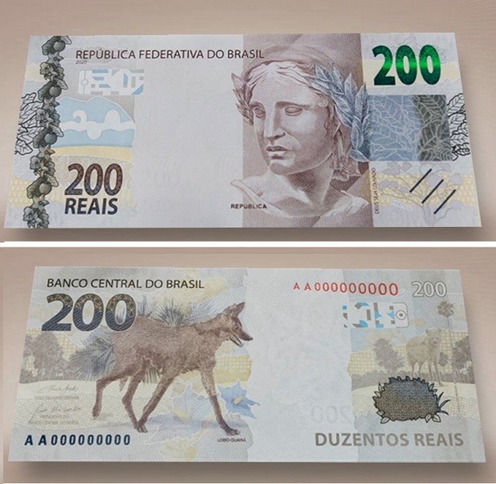 Usuários do Twitter estão criando suas próprias versões da nota de R$ 200