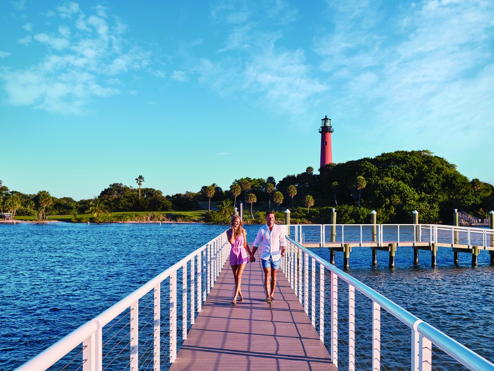 Farol de Jupiter, em The Palm Beaches — Foto: Divulgação