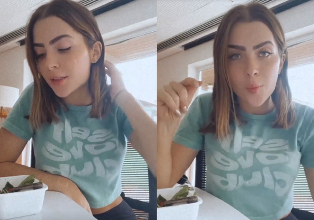 Jade Picon mostra almoço em dia de gravação no Projac: “Dia chuvoso ...