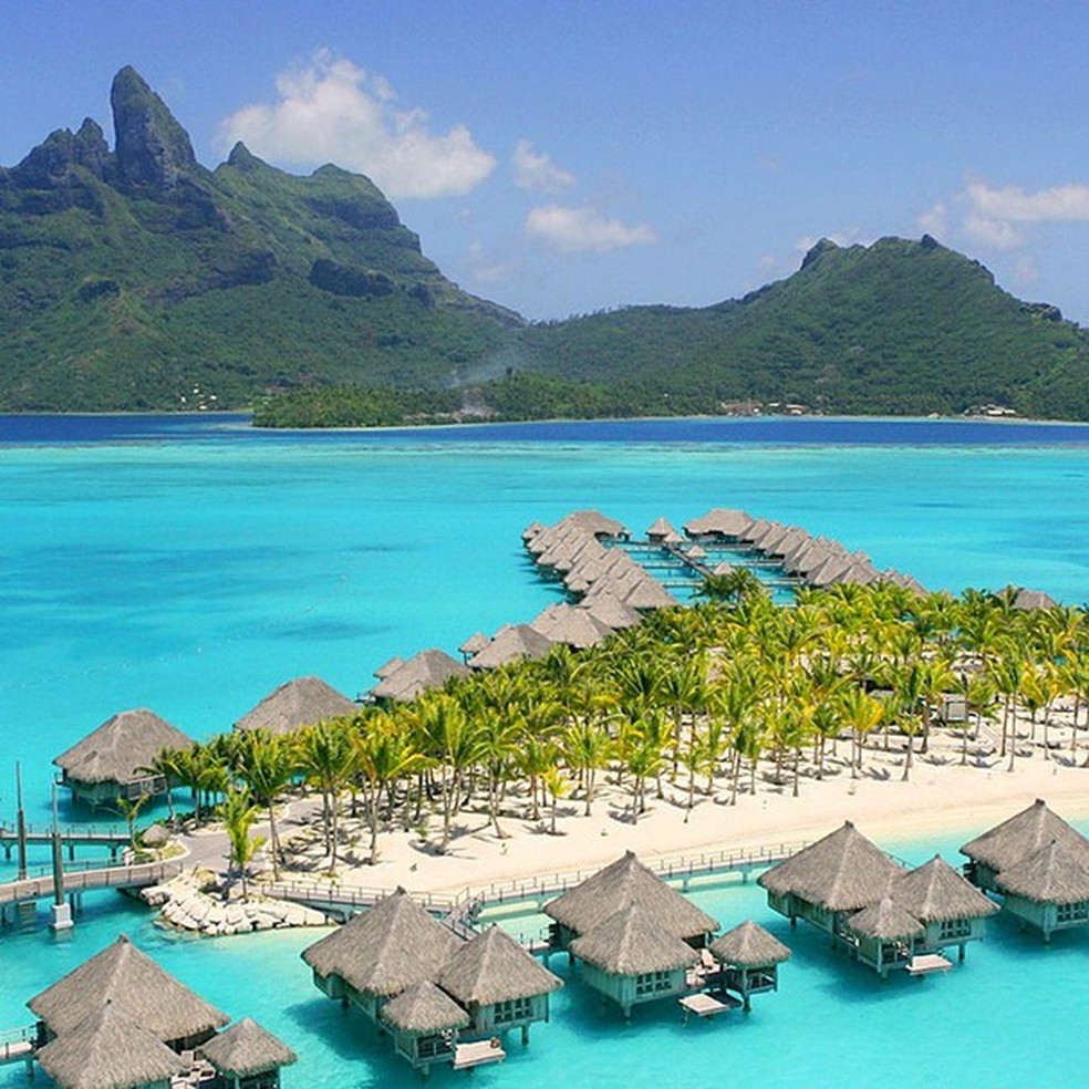 Toda a beleza da Polinésia Francesa! (Foto: Reprodução) — Foto: Glamour