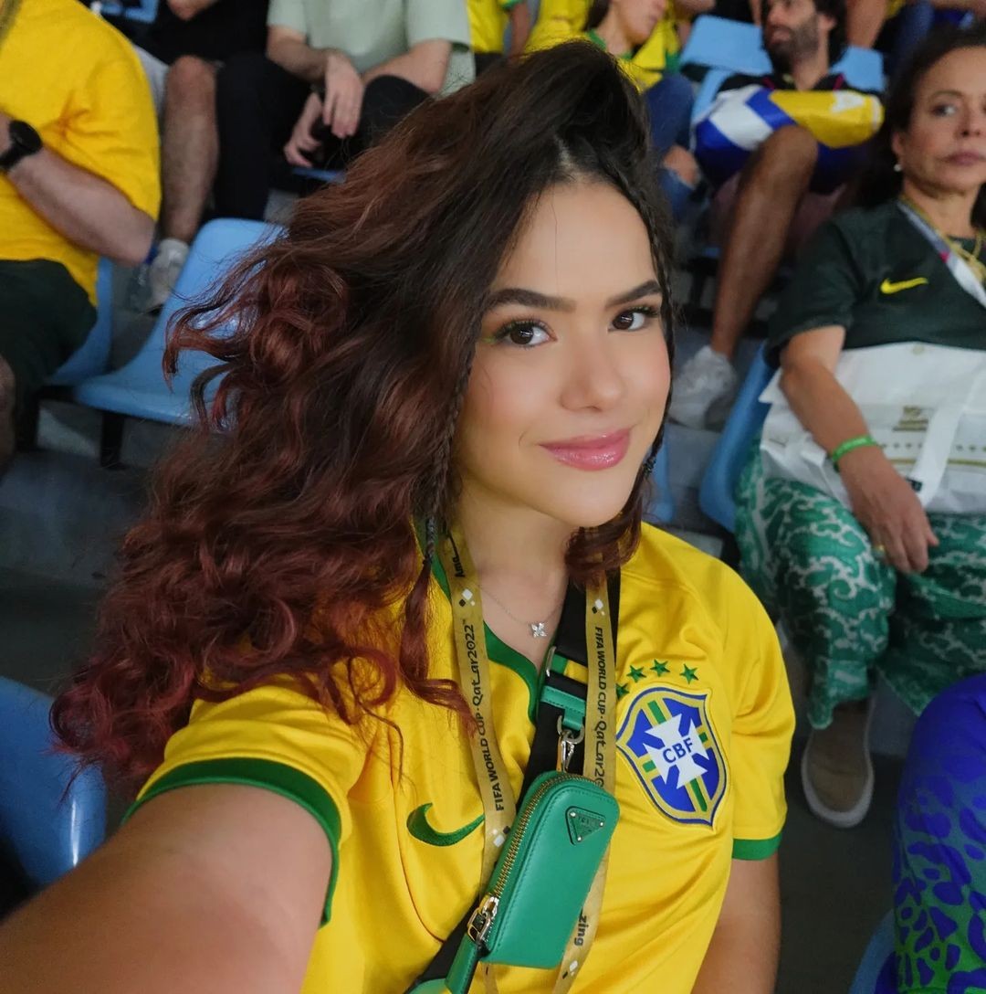 Maisa no Catar para a Copa do Mundo — Foto: Reprodução/Instagram