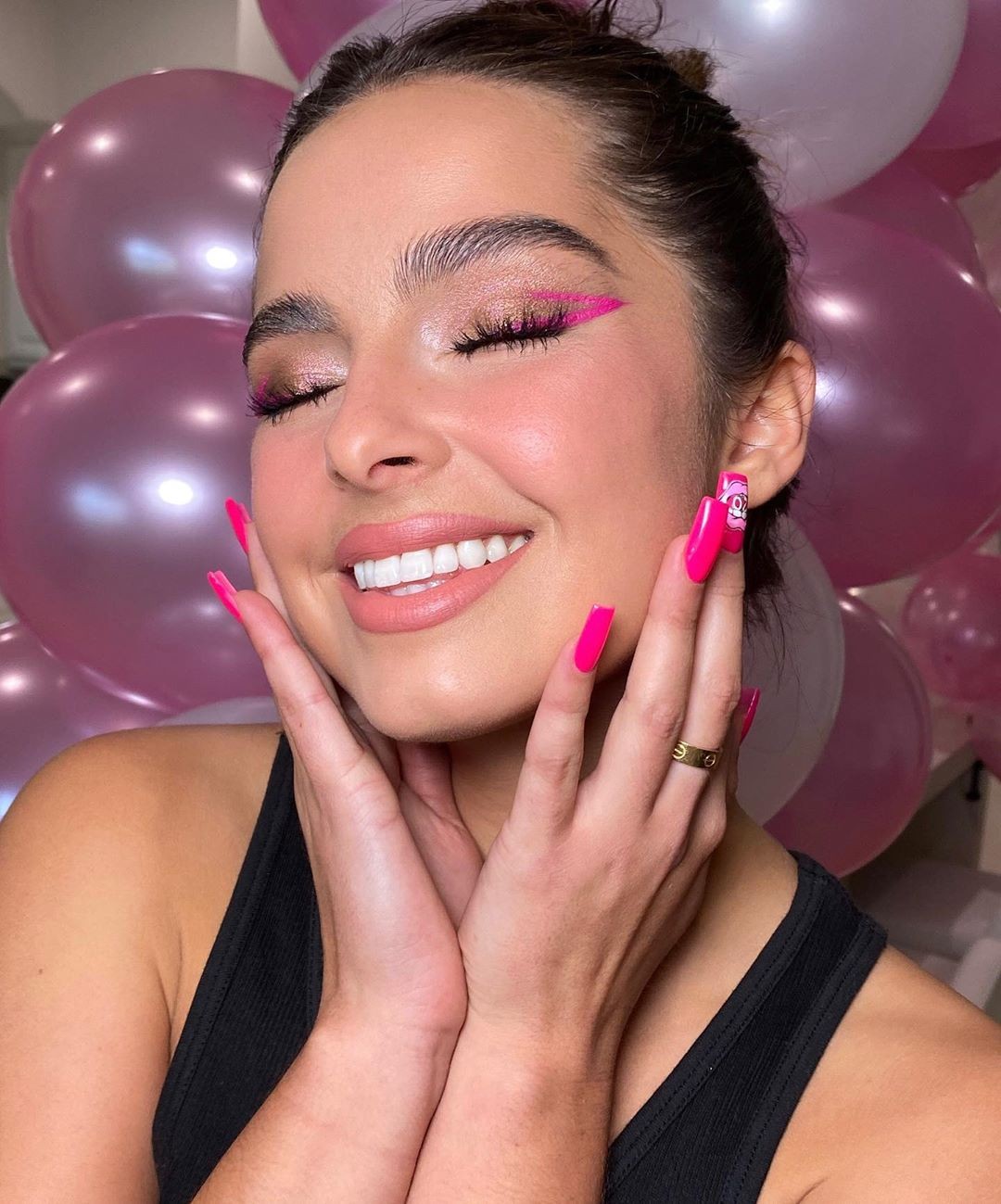 28 inspirações de make rosa para você arrasar no Geração Glamour