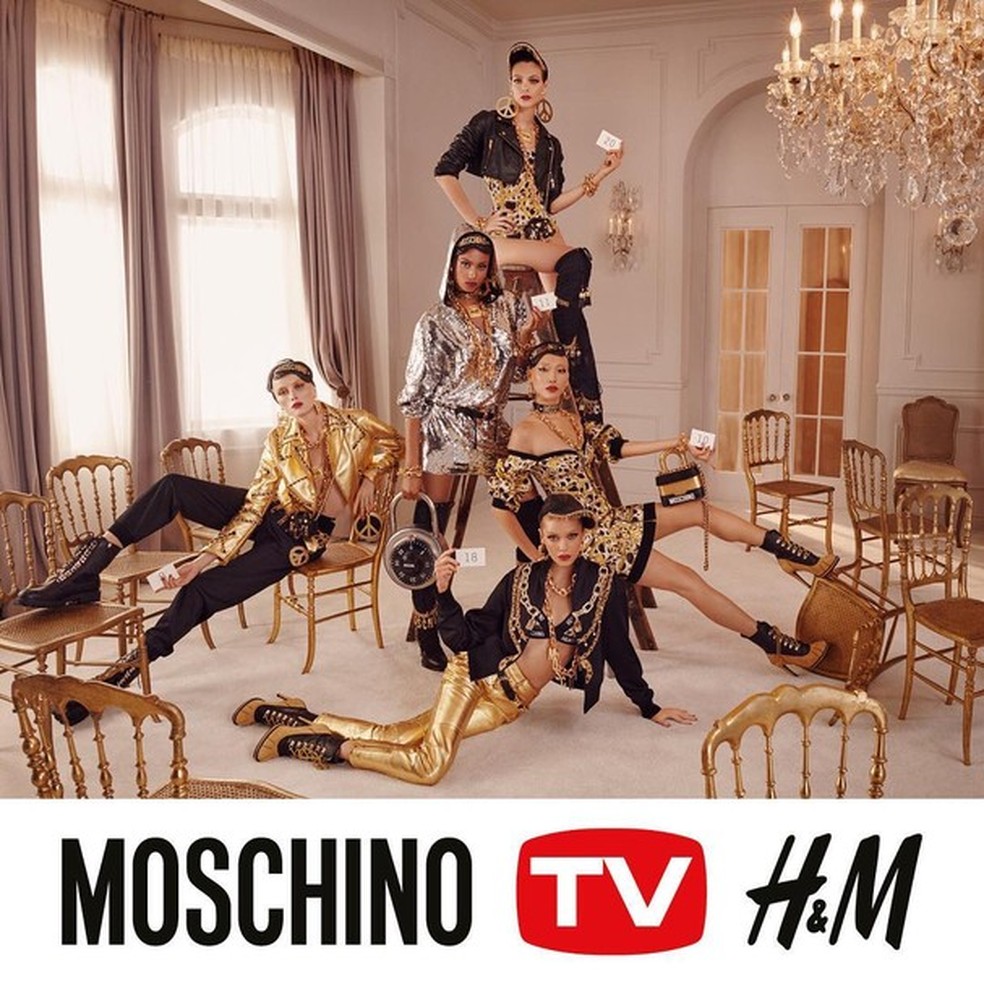 Moschino e H&M (Foto: Instagram/Reprodução) — Foto: Glamour