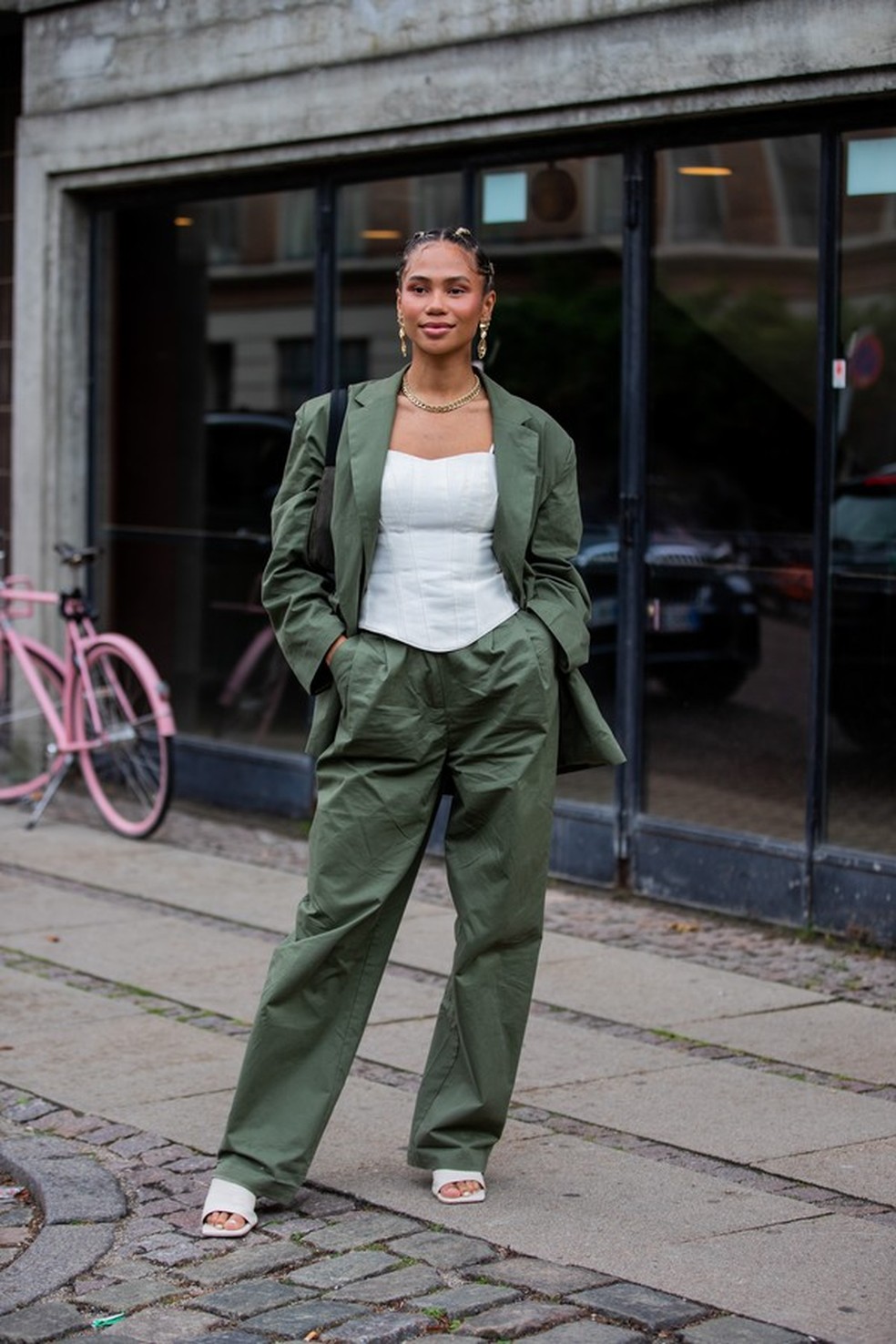 Street style da Copenhagen Fashion Week (Foto: Getty Images) — Foto: Glamour