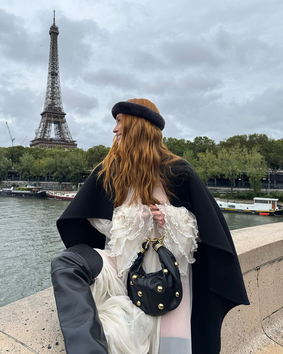 Marina Ruy Barbosa em Paris — Foto: Reprodução/Instagram