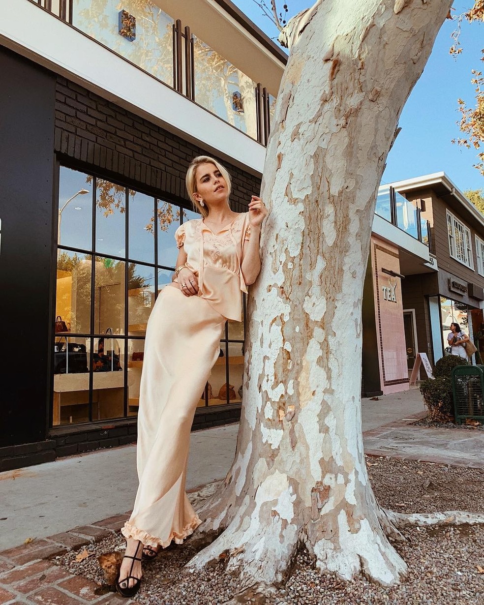 Direto da cama para o Fashion Week (Foto: Reprodução Instagram) — Foto: Glamour