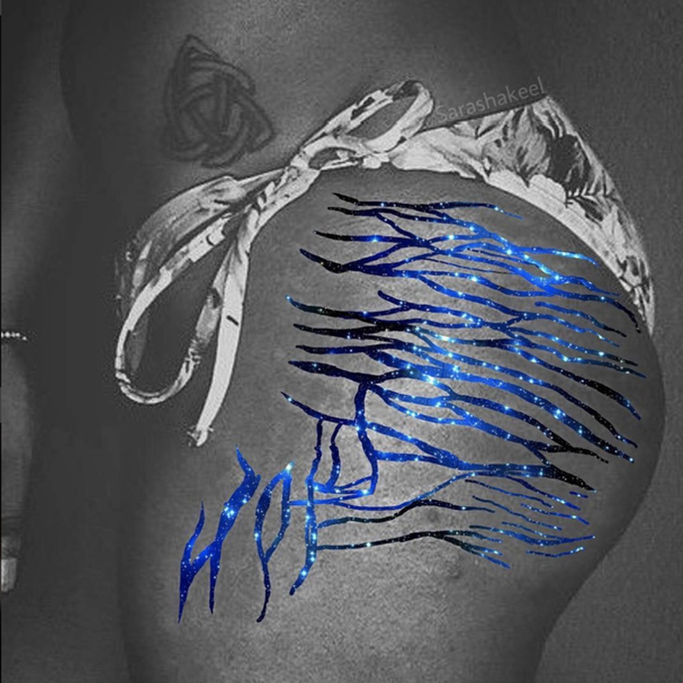 Trabalho de Sara Shakeel (Foto: Reprodução Instagram ) — Foto: Glamour