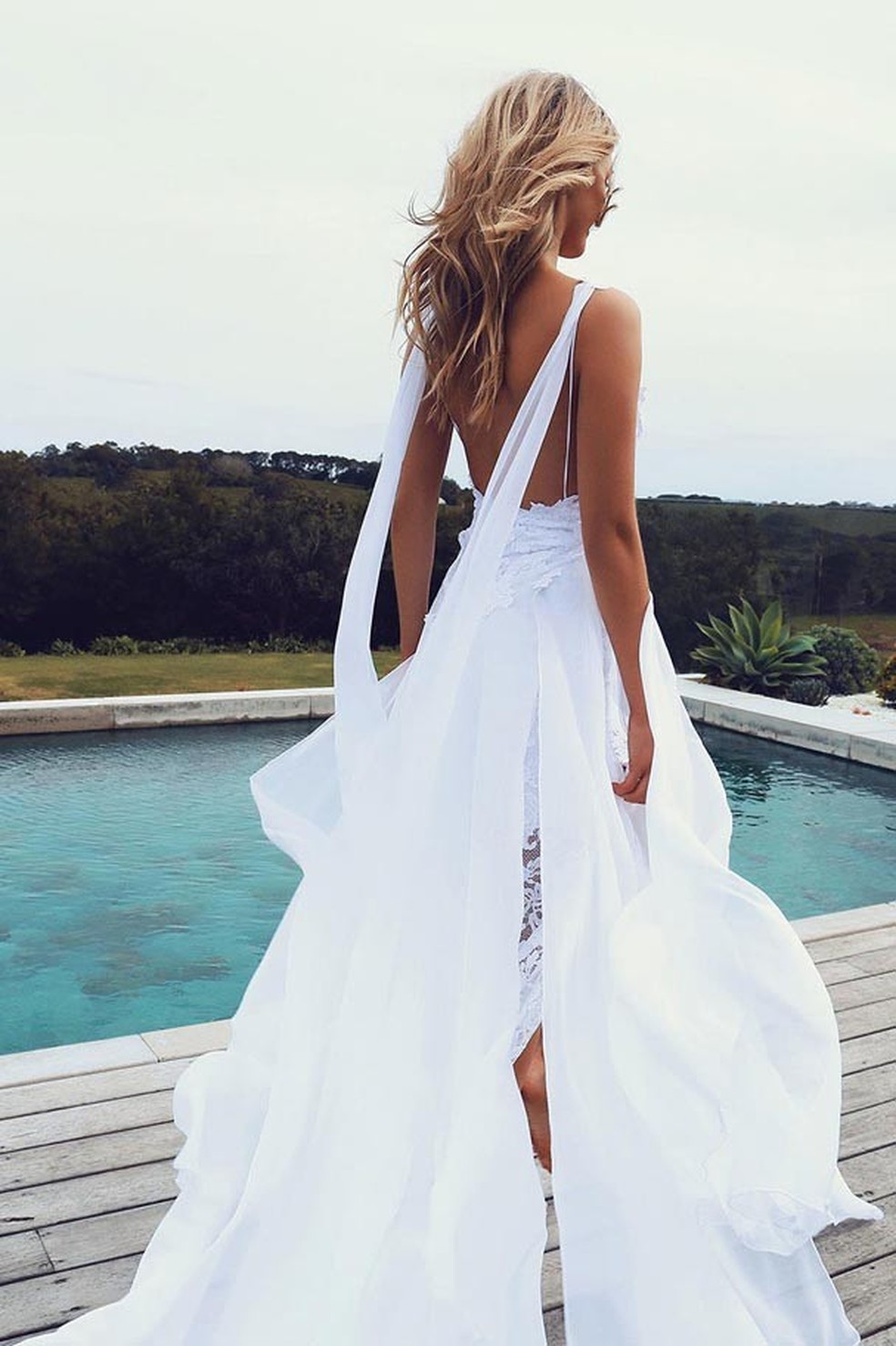 Vestido de noiva amado no Pinterest (Foto: Divulgação) — Foto: Glamour