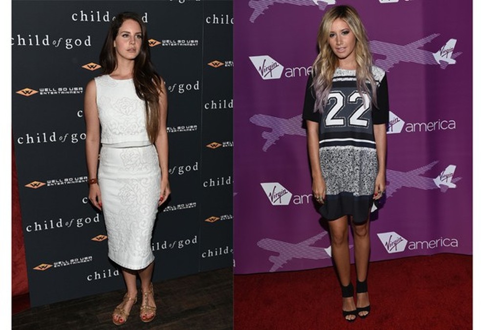 Câncer: Lana del Rey e Ashley Tisdale (Foto: Getty Images) — Foto: Glamour
