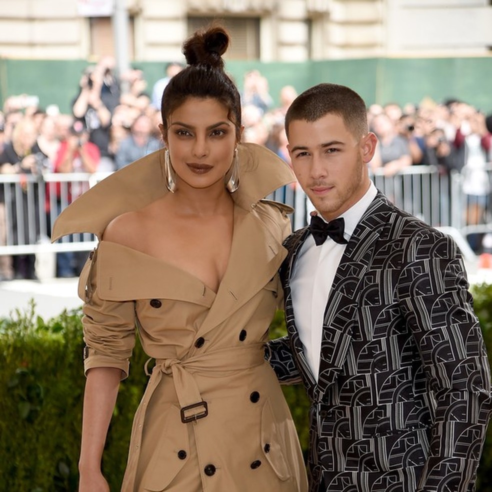 Nick Jonas e Priyanka (Foto: Getty Images) — Foto: Glamour