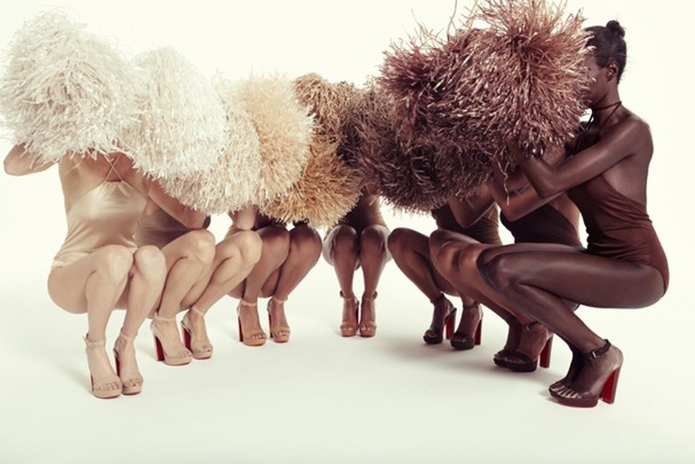 Louboutin lança coleção com vários tons de nude (Foto: Divulgação) — Foto: Glamour