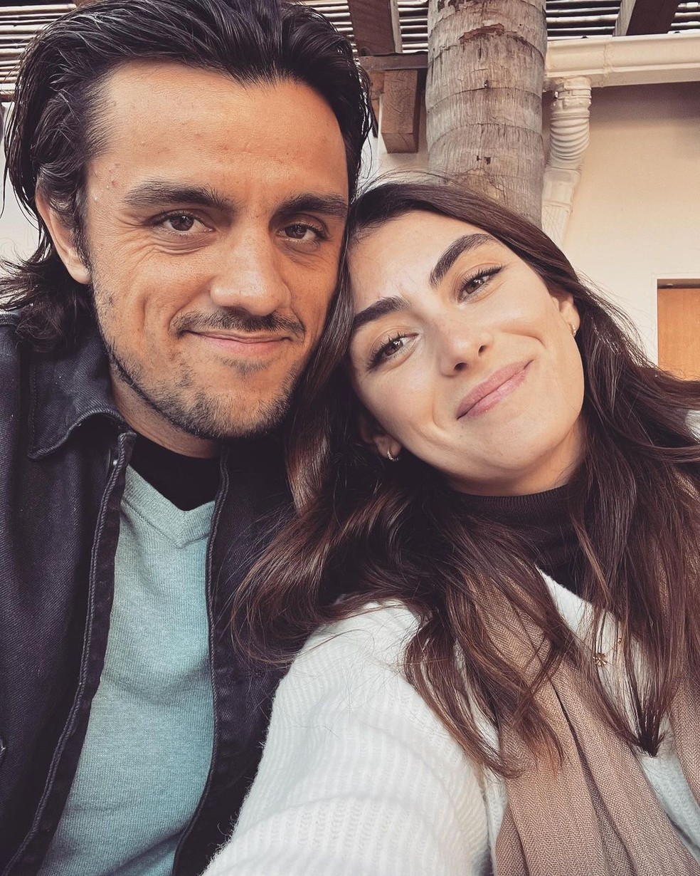 Felipe Simas e Mariana — Foto: Reprodução/Instagram