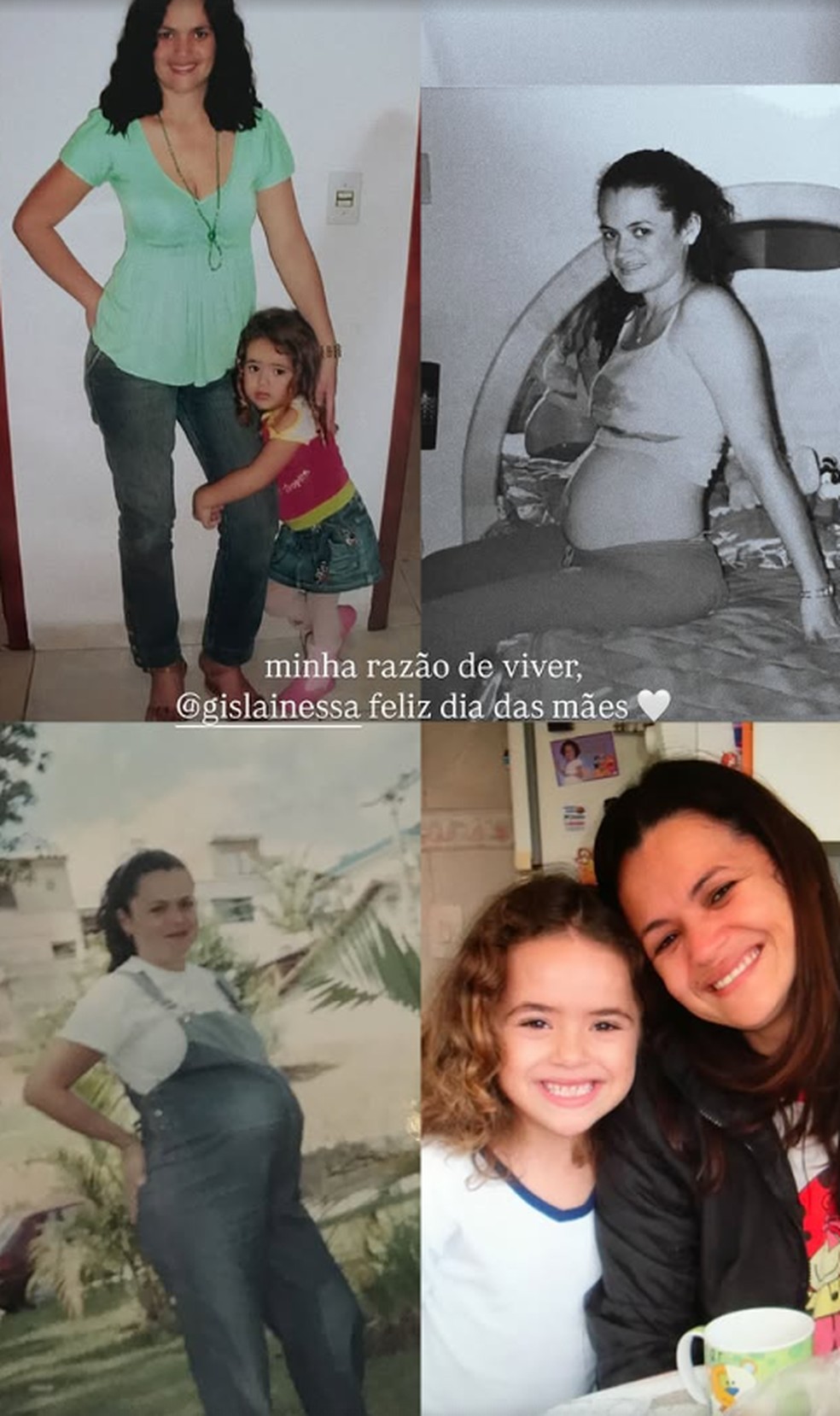 Maisa resgata cliques antigos para homenagear a mãe — Foto: Reprodução/Instagram
