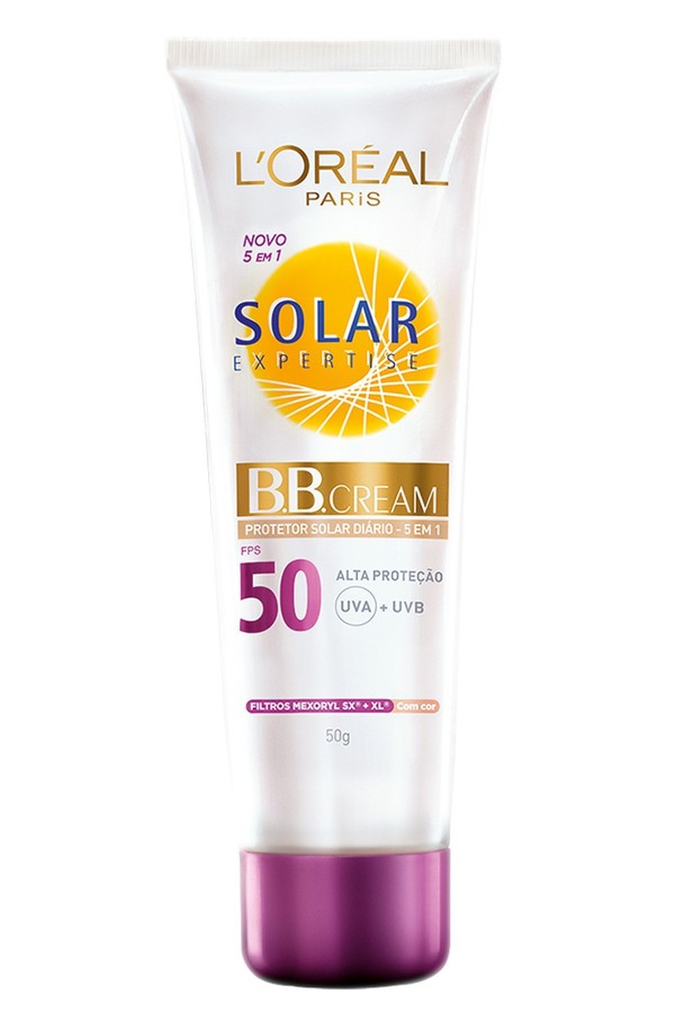 BB Cream Solar Expertise Sun, da L'Oréal Paris (Foto: Divulgação) — Foto: Glamour
