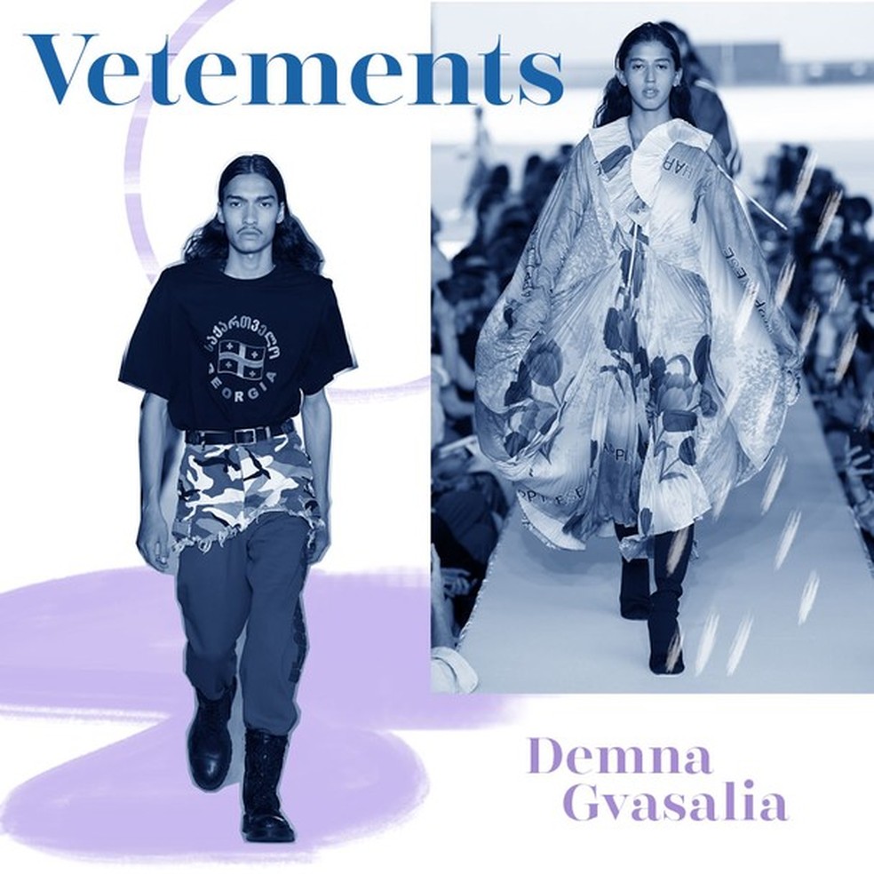 Looks Vetements criados por Demna Gvasalia | Foto: Getty Images  — Foto: Glamour