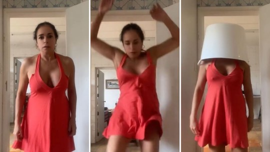 Daniela Mercury diverte fãs com vídeo de improviso de dança: "Dentro da bacia"