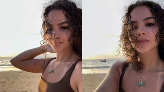 Mel Maia compartilha reflexões sobre transição capilar durante viagem à Tailândia: "Ainda bem que não desisti"