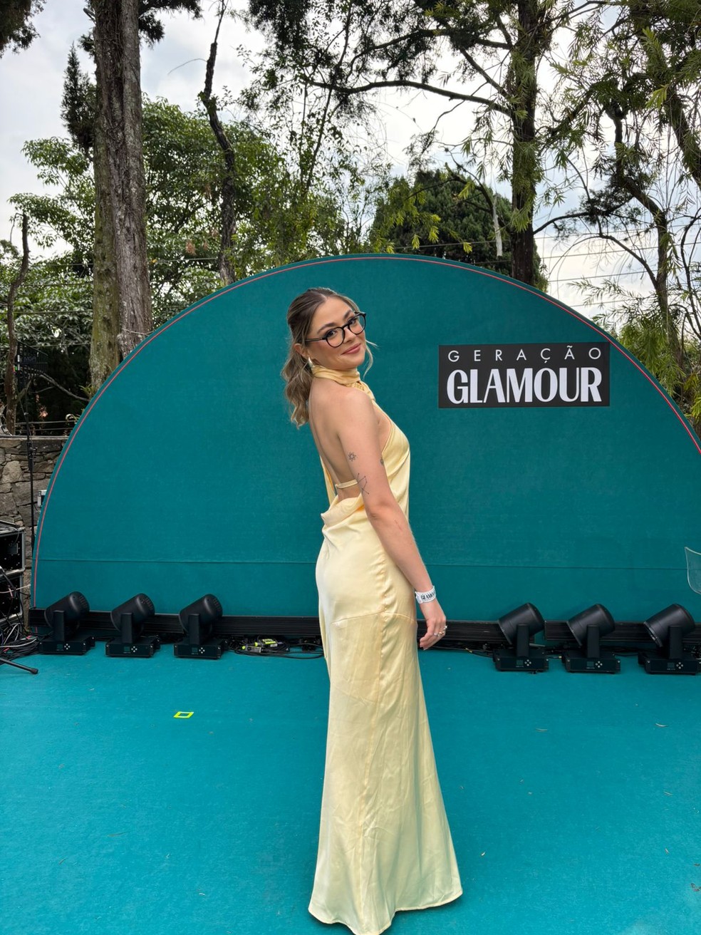 Maria Mesquita, colaboradora de mídias sociais, no Geração Glamour 2025 — Foto: Acervo Pessoal